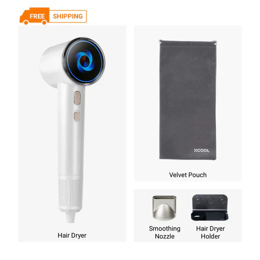 2-in-1 Quiet Portable Ionic Hair Dryer