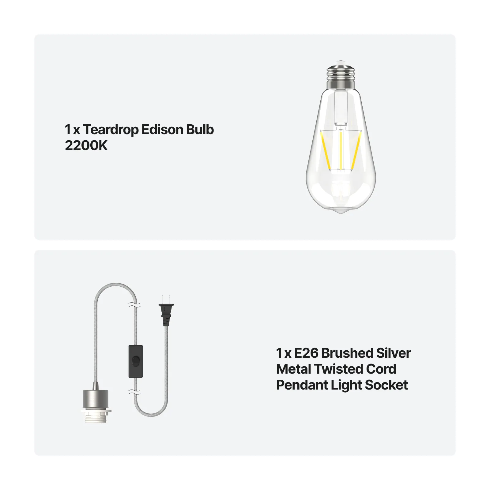 Acrylic Disc DIY Pendant Light Kit - Image 6