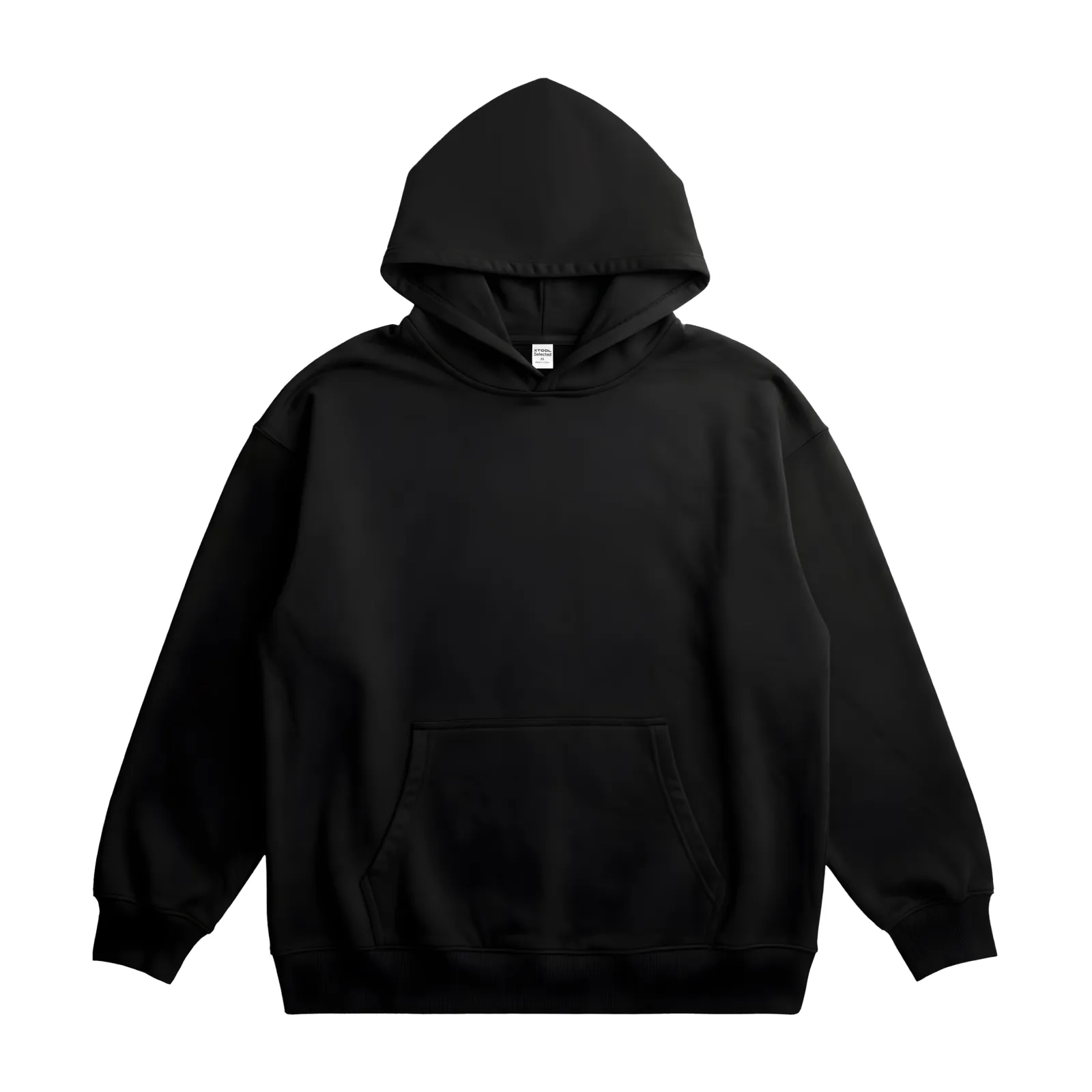 Black Premium Heavyweight Pima Cotton Hoodie