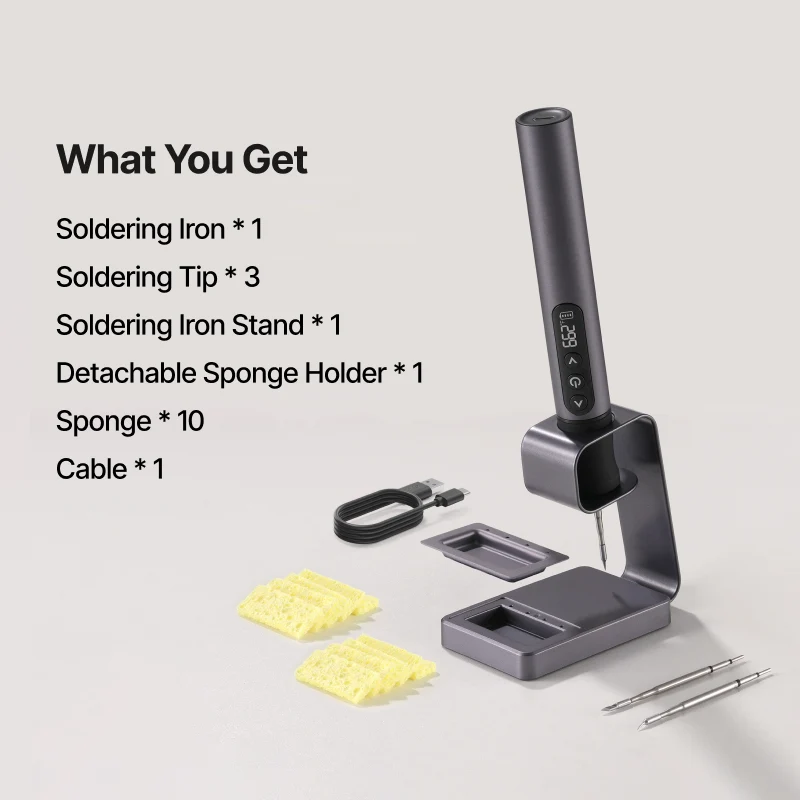 Cordless Soldering Iron (17pcs) - Image 10