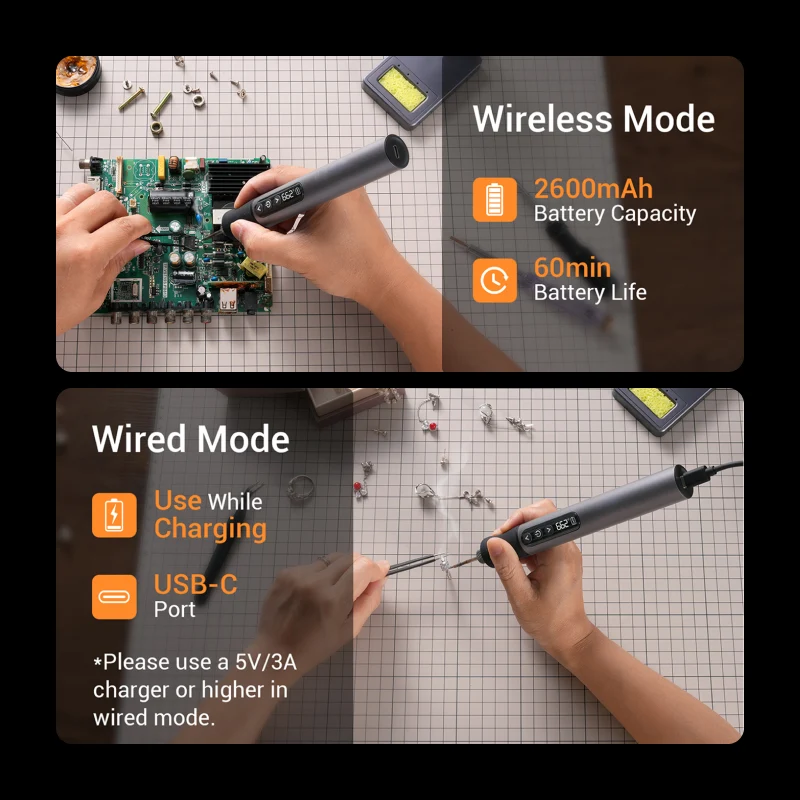 Cordless Soldering Iron (17pcs) - Image 4