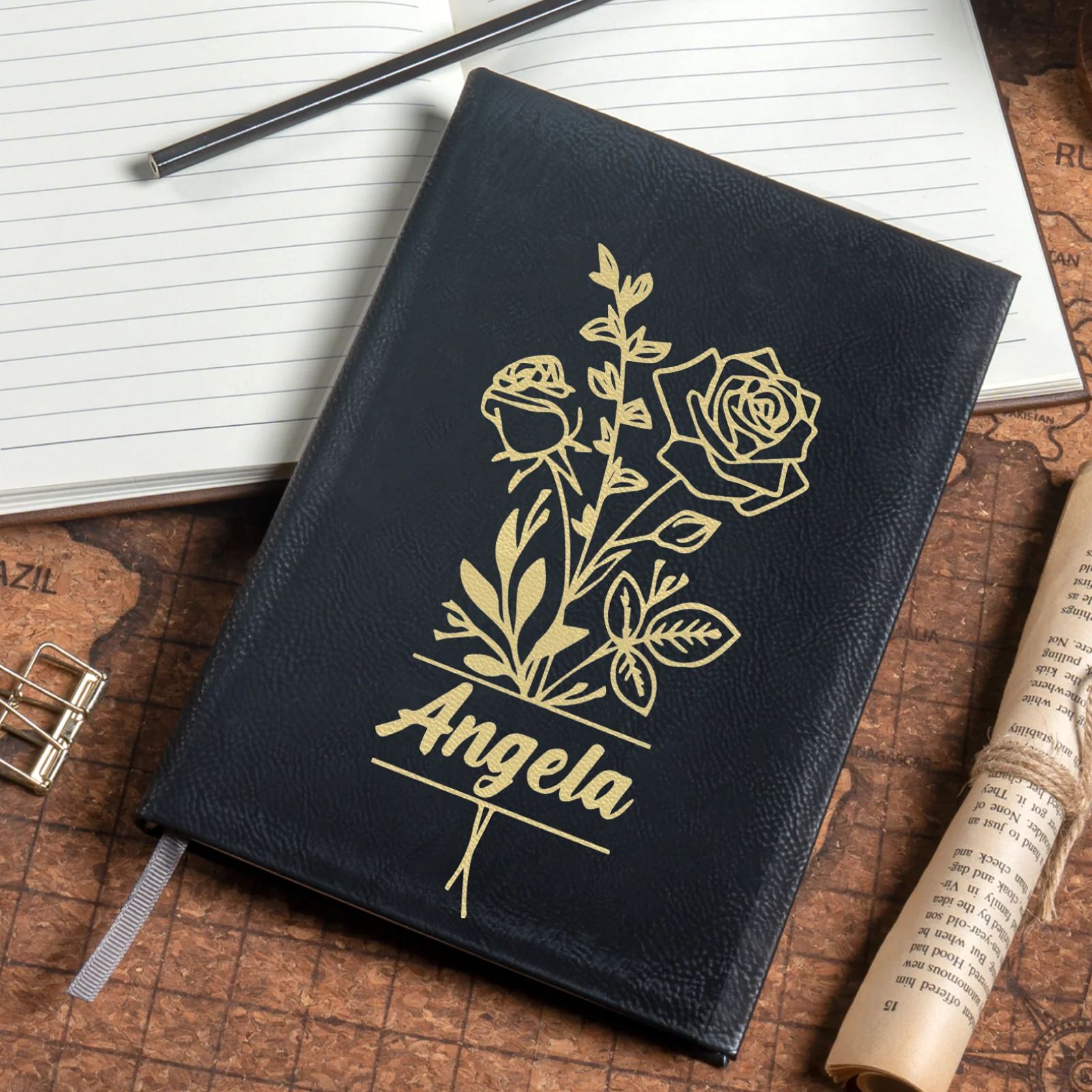 A5 Laserable PU Notebook (100 Pages) - Image 13