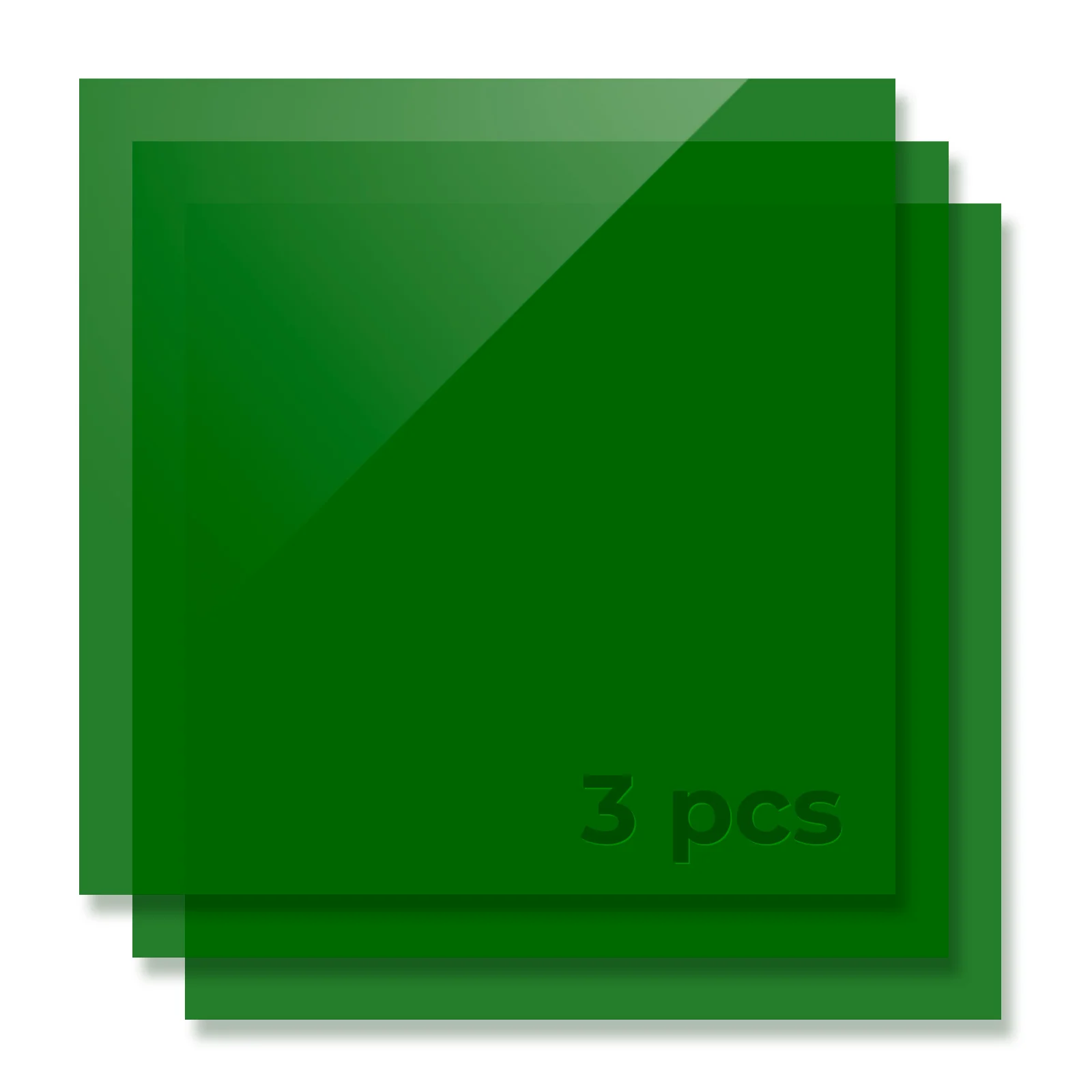 1/8" Translucent Glossy Acrylic Sheet (3pcs) - Image 7