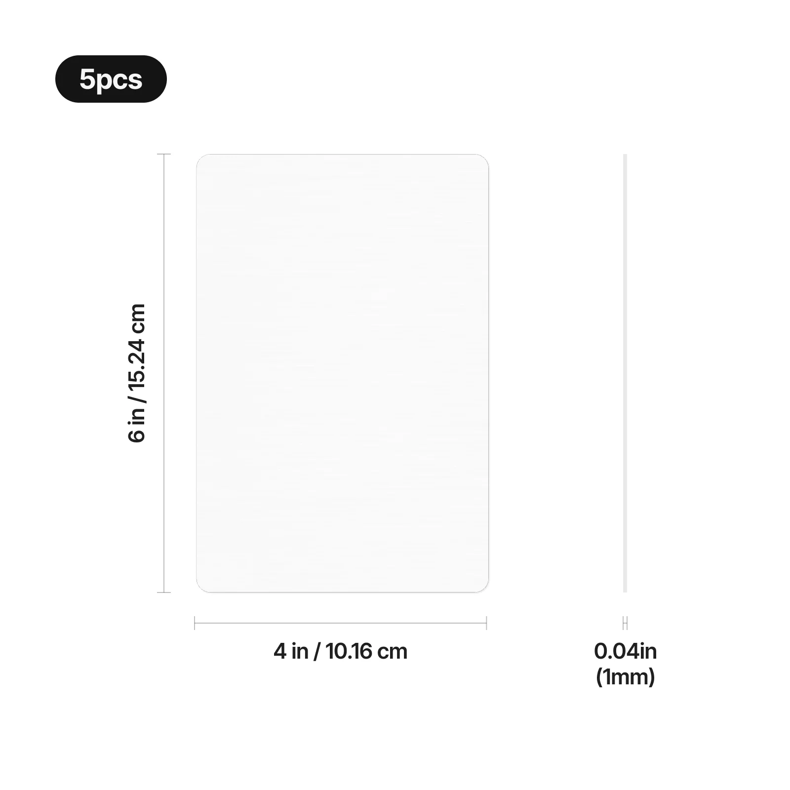 Blank Metal Sublimation Sign - Image 8