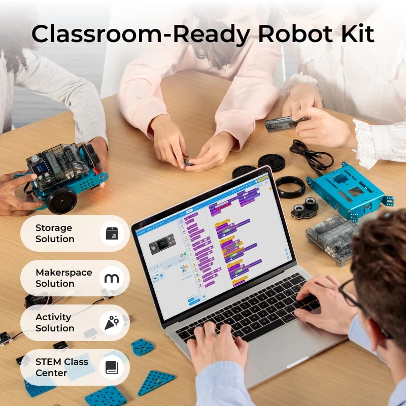 mBot2: STEAM Education Coding Robot Kit for AI Learning - Image 8