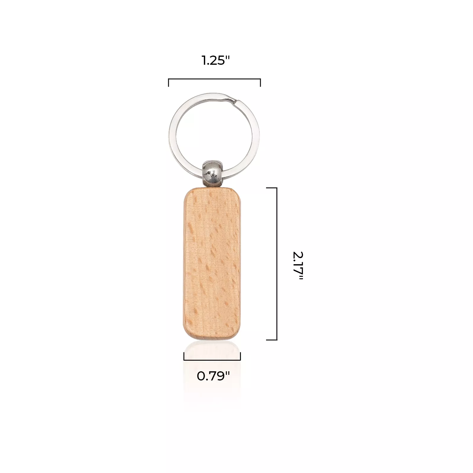 Rounded Rectangle Strip Wooden Keychain JIG File - Image 3