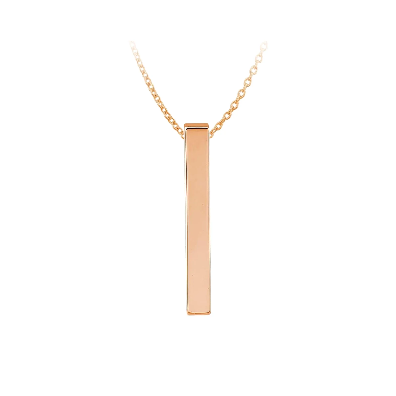 Stainless Steel Vertical Bar Necklace (6pcs) - Image 4