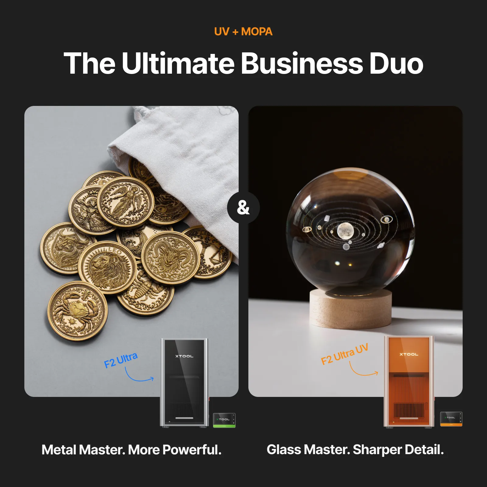 F2 Ultra MOPA+UV Ultimate Business Duo - Image 2