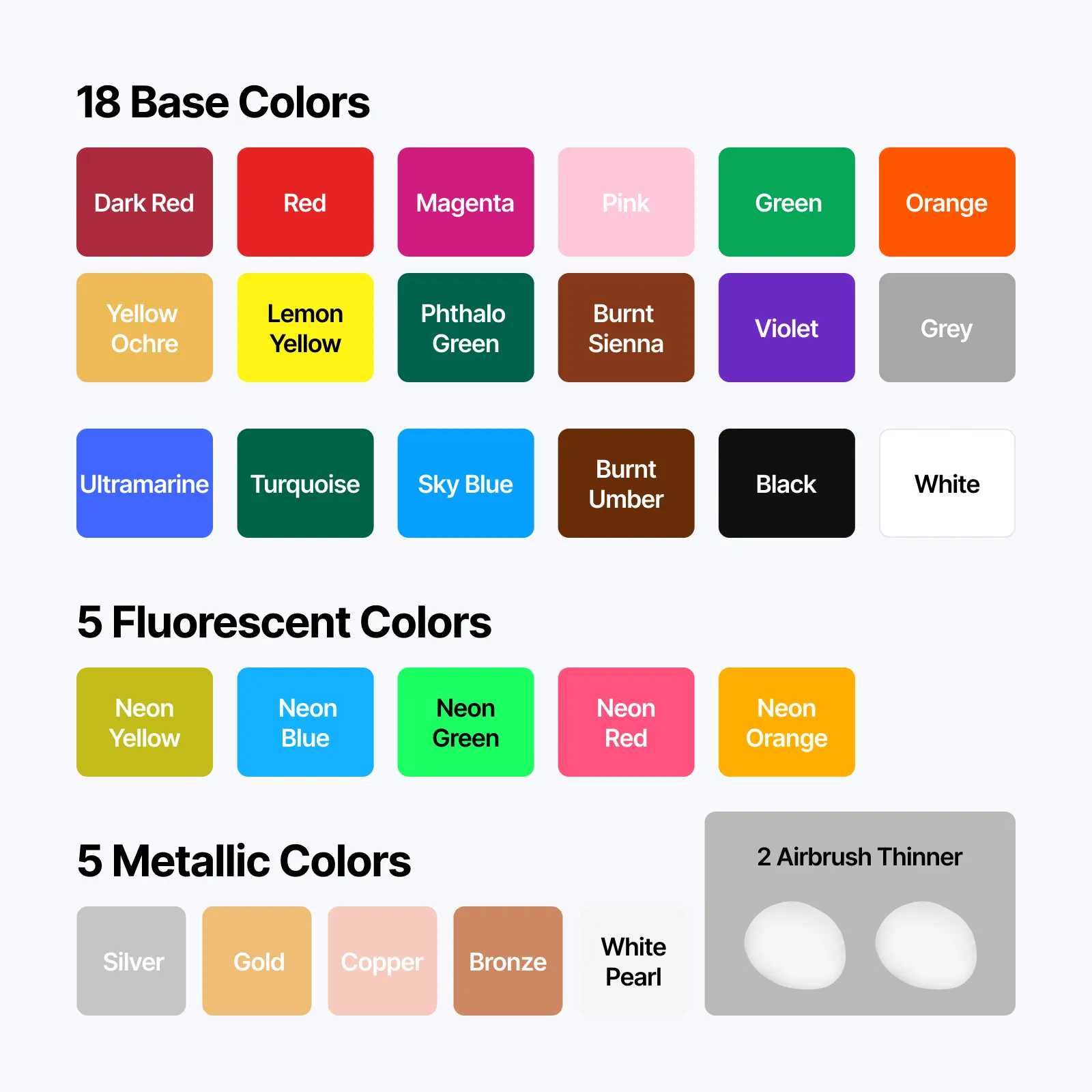xTool Selected SnapSpray Airbrush Kit for Laser Crafters with Fast Color Switching - Image 9