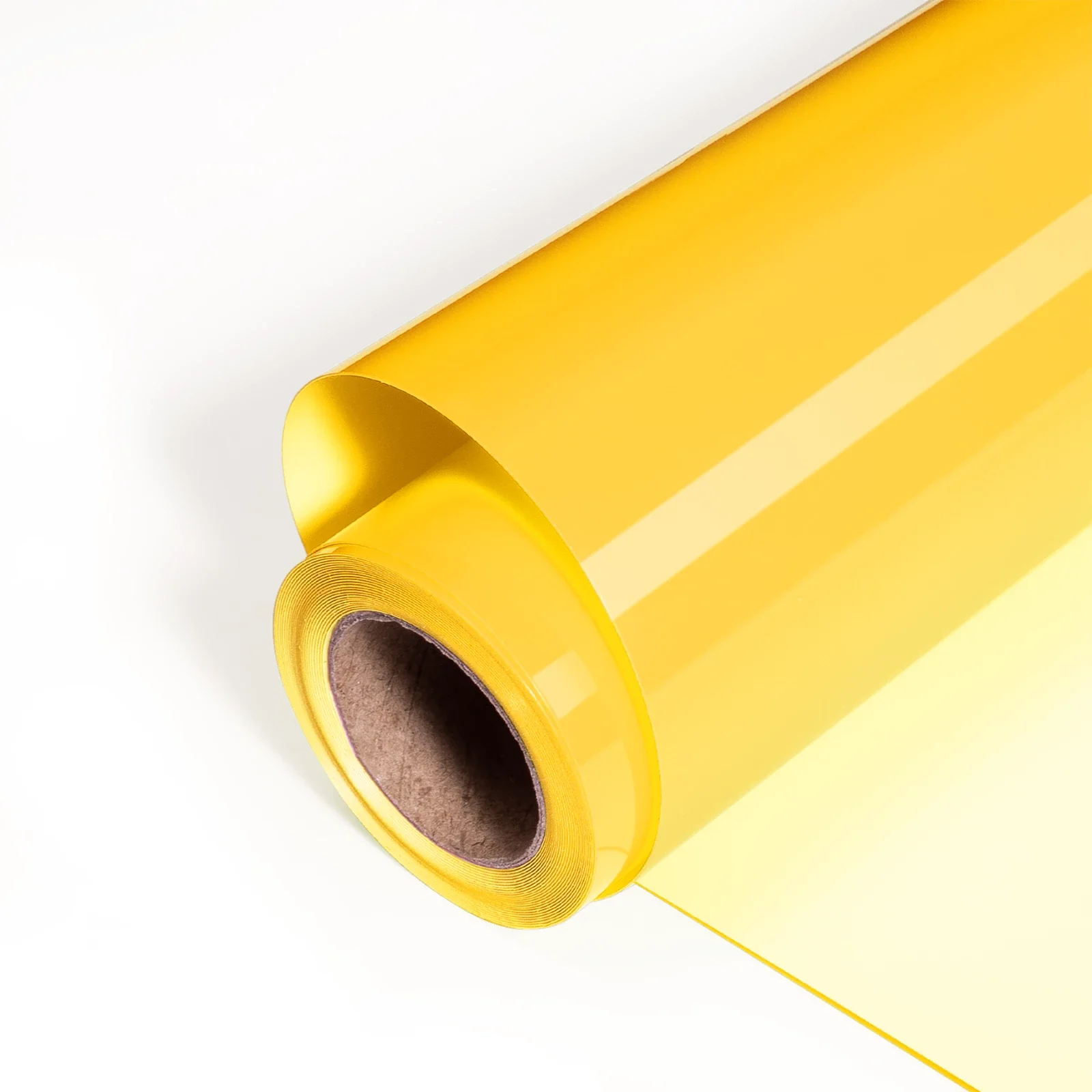 Laser-Safe Yellow 3D Puff Heat Transfer Vinyl Roll
